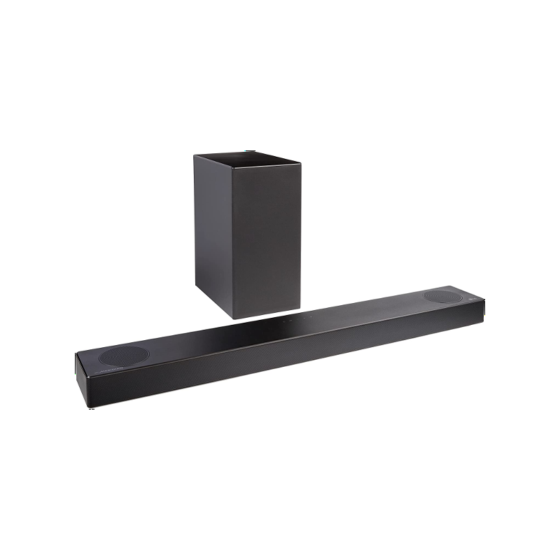 LG S75Q 3.1.2ch Sound bar with Dolby Atmos DTS:X, High-Res Audio, Synergy with LG TV, Meridian, HDMI eARC, 4K Pass Thru with Dolby Vision
