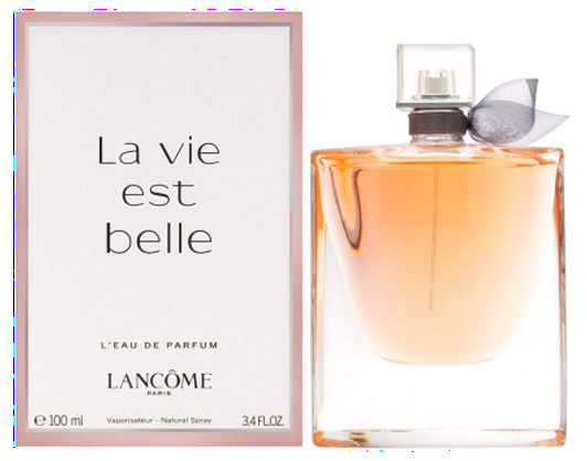 LANCOME PARIS La Vie Est Belle By Lancome For Women 3.4 Oz L'Eau De Parfum Spray 3.4 Ounce Pink