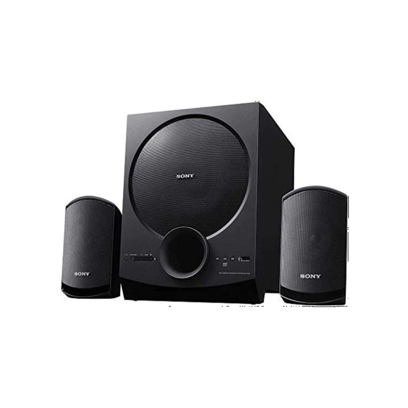 Sony SA-D20, 2.1ch Home Theatre Satellite Speakers with Bluetooth, USB, NFC Compatible, Big Size SubWoofer - Black